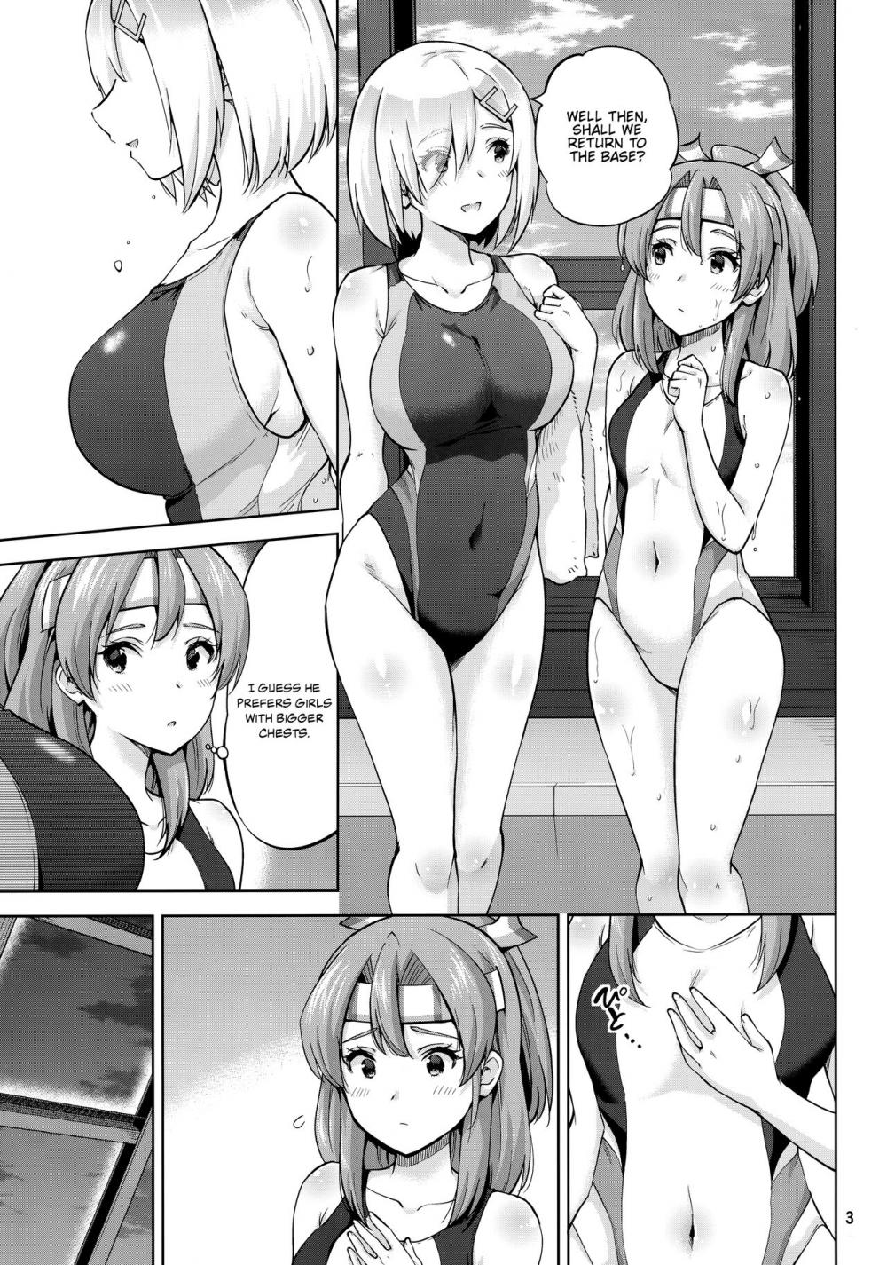 Hentai Manga Comic-Zuihou and Hamakaze in Racing Swimsuits-Read-5